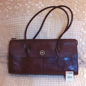 Wilson Leather Pelle Studio tate satchel purse NWT